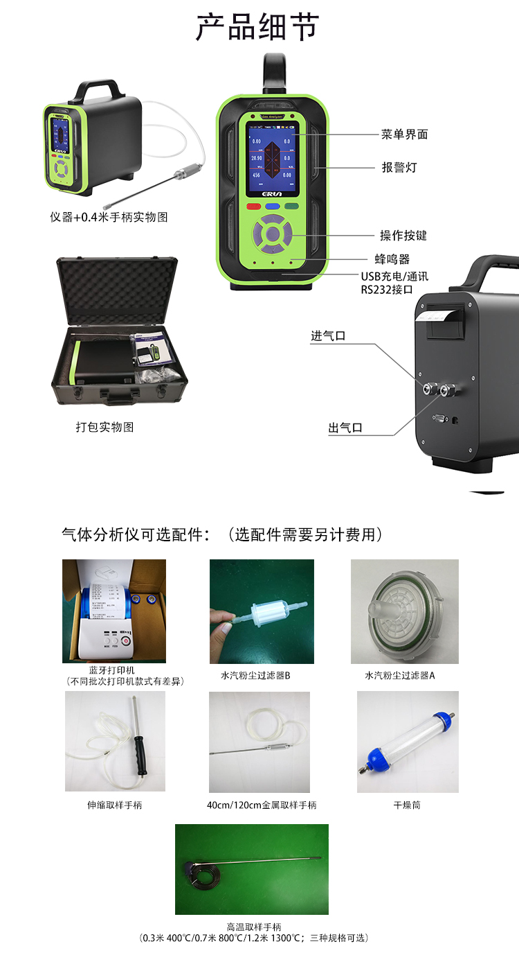 便攜手提式熏蒸氣體濃度檢測(cè)儀